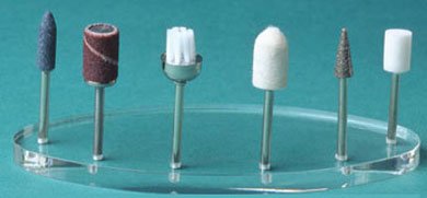Manicure Pedicure Station Replacement Bit - Sanding Band Medium-Red