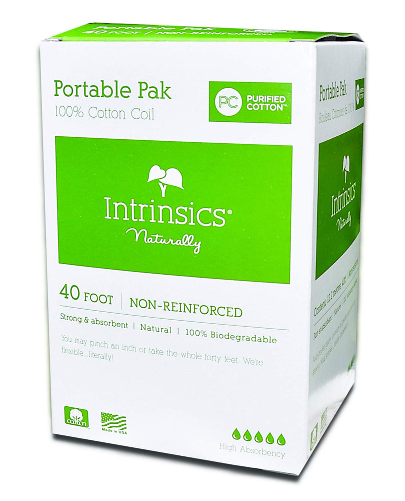 Intrinsics 100602 Portable Pak Cotton Coil, 40 foot, Non-reinforced