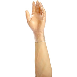 Sentinel powdered vinyl gloves (Medium)