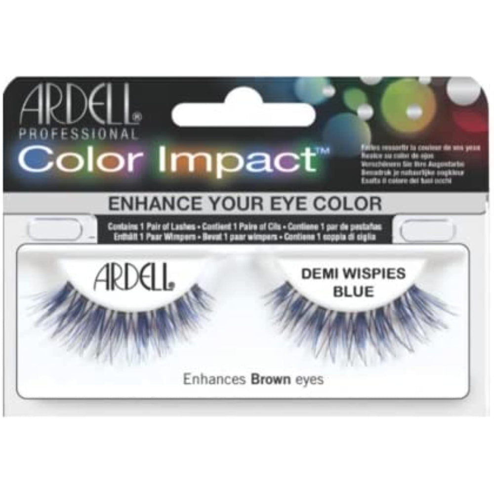 Ardell Color Impact Lashes, Demi Wispies Blue