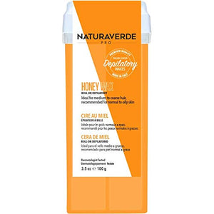 Naturaverde Pro Honey Roll-On Wax 3.38 oz