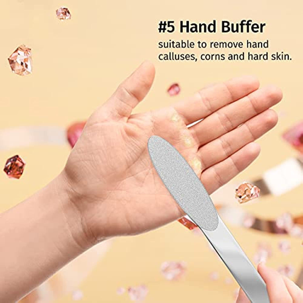 DIAMANCEL - #5 Hand Callus File - Gently Removes Dry, Hardened Skin on Both