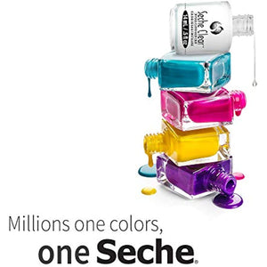 Seche Clear, Base Coat Nail Polish for Manicure and Pedicure, Boxed, 2 Pack