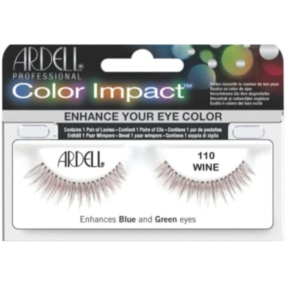 Ardell 110 Color Impact Lashes, Wine