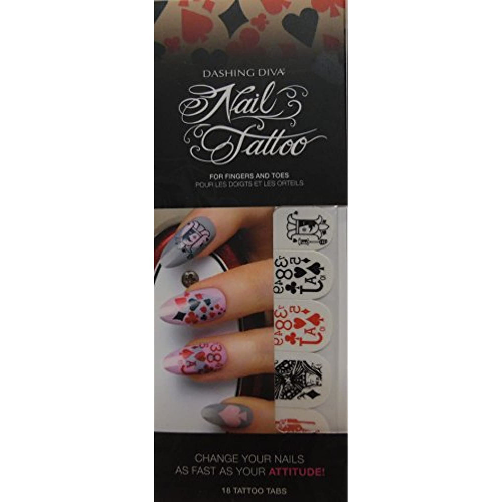Dashing Diva Design FX DD Tattoo Royal Flush