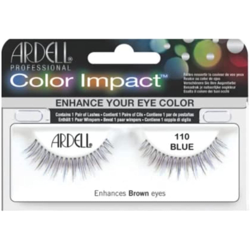 Ardell 110 Color Impact Lashes, Blue