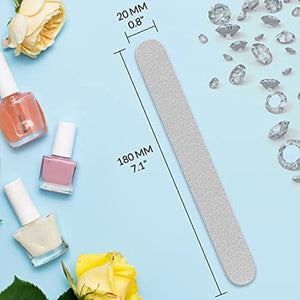 Diamancel Luxury Diamond Nail File – #4 Extra Coarse Grit – To Shape Sculptured,