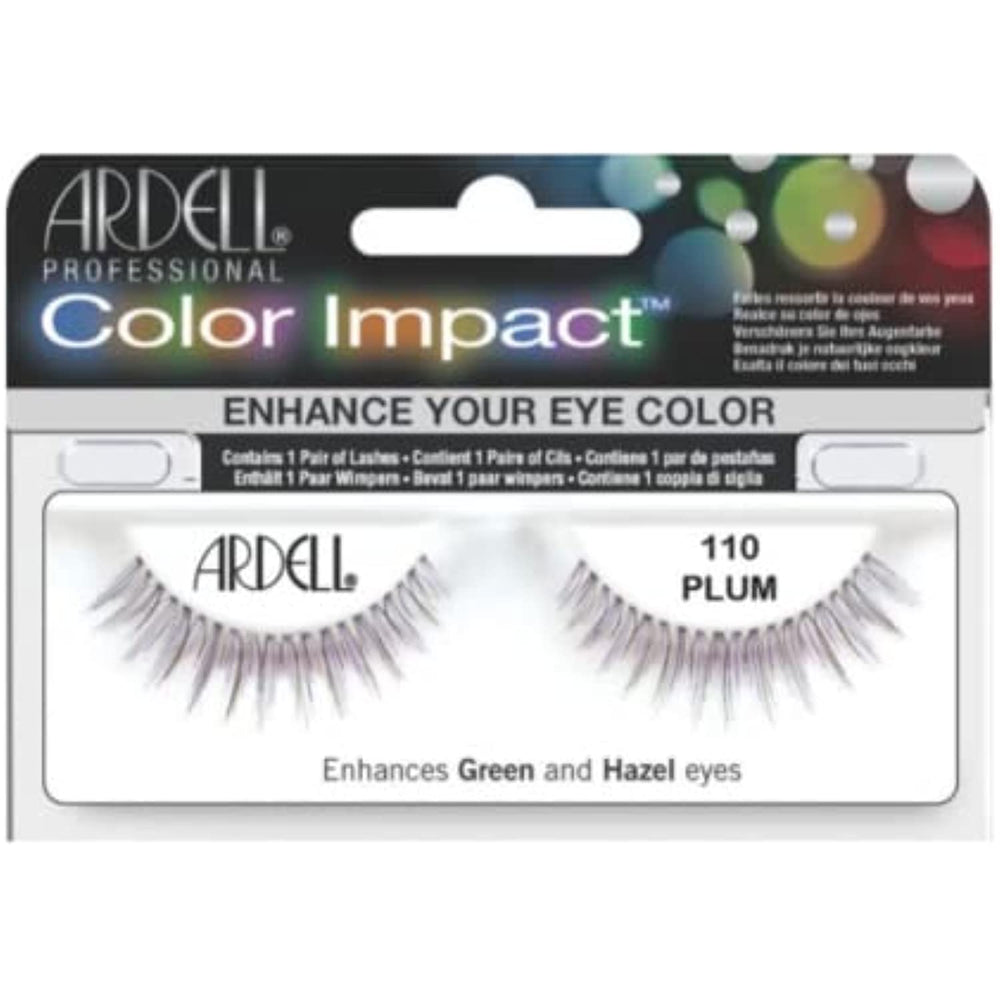 Ardell 110 Color Impact Lashes, Plum