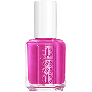 essie Nail Polish, Not Red-y for Bed Collection, Sleepover Squad, Bright Warm Magenta with Shimmer Finish, 0.46 Ounce