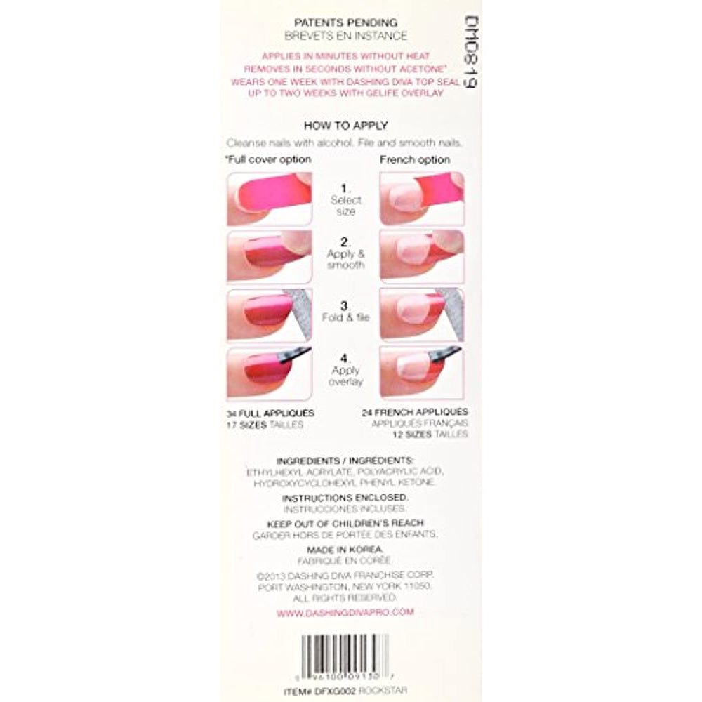 Dashing Diva Design FX Glitter Rockstar