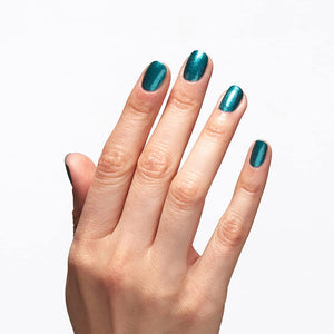 OPI Gel Color, Tealing Festive, Blue Nail Polish, Jewel Be Bold Holiday '22 Collection, 0.5 fl oz.