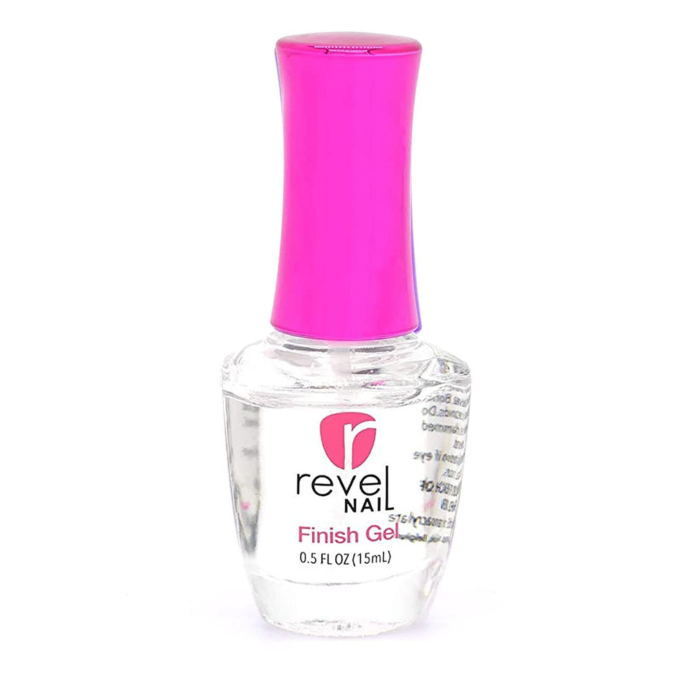 Revel Nail - Finish Gel -  Dip Powder Liquids Step 3
