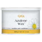 GiGi Azulene Hair Removal Wax, Whole Body Soft Wax, Soothes and Conditions, Normal Skin, 13 oz. 2-pack
