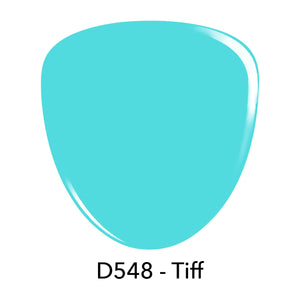 Revel Nail Dip Powder - Blue Powder - Tiff 0.5oz