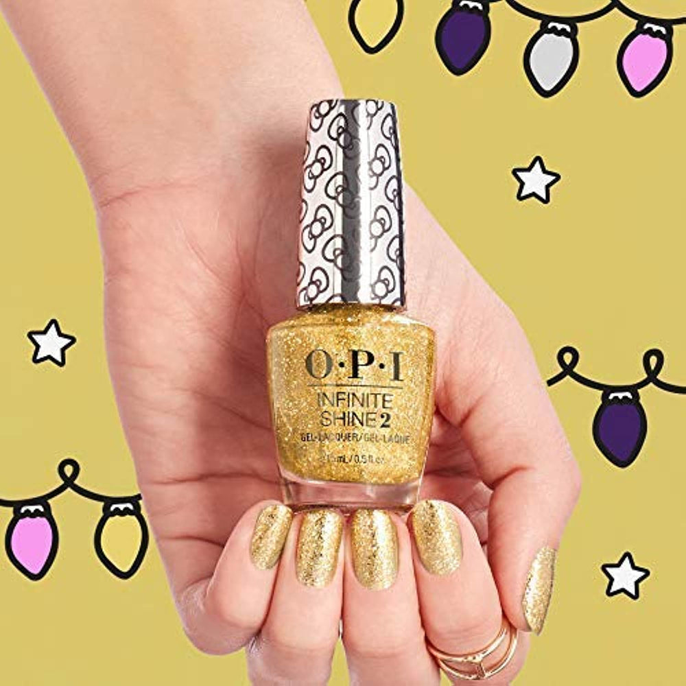 O.P.I Infinite Shine Nail Polish Glitter All The Way 0.5 oz