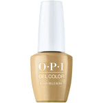 OPI Gel Color, Sleigh Bells Bling, Yellow Nail Polish, Jewel Be Bold Holiday '22 Collection, 0.5 fl oz.