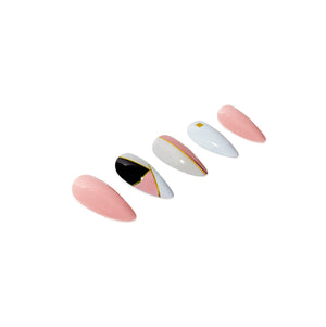 Ardell Nail Addict Premium Artificial Nail Set, Art Deco