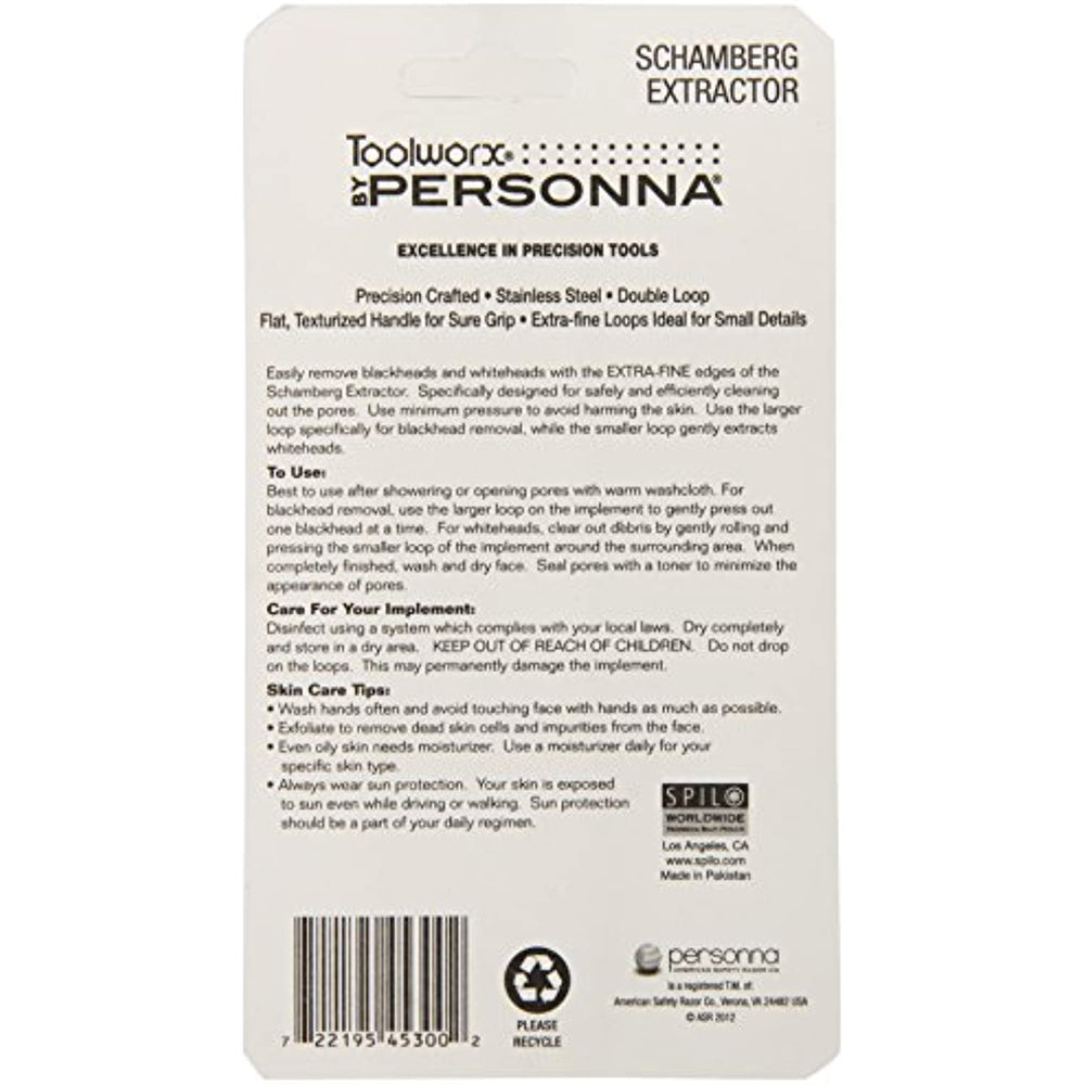 Toolworx Pro Fine Loop Comedo Extractor