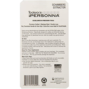 Toolworx Pro Fine Loop Comedo Extractor