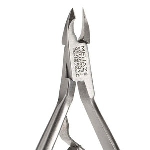 Mehaz Stainless Steel Cobalt Nipper, 1/4 Jaw for all purpose cuticle and nail trimming