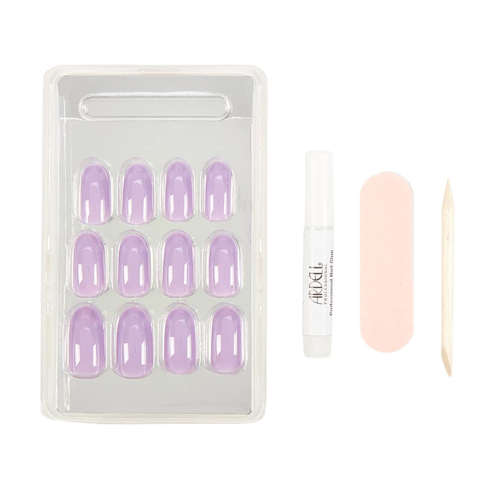Ardell Nail Addict Artificial Nail Set, Lovely Lavender