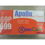 Apollo Latex Powderfree Glove 100pc/Box - Large