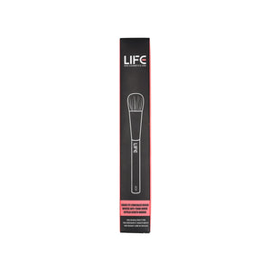 Life Cosmetics Edged Eye Concealer Brush, Flat Top Blending Eye Brush for Concealing Blending Setting Buffing, Synthetic Bristle Makeup Brush For Precision Blending Eyelids and Under Eyes