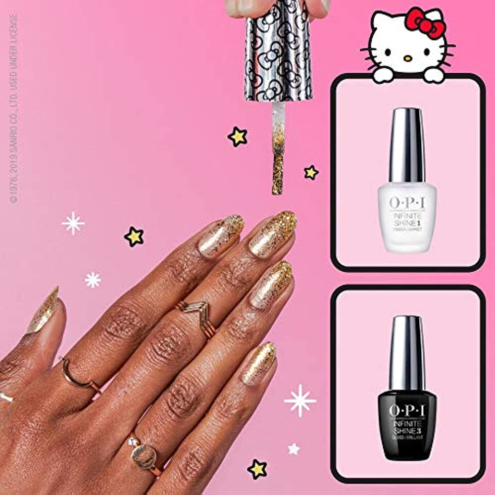 O.P.I Infinite Shine Nail Polish Glitter All The Way 0.5 oz