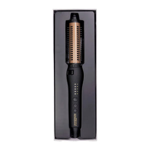 Level Pro3.0 Convertible FX Ceramic Heated Hair Styling Brush, Retractable Bristles Hair Straightening Brush with 5 Heat Levels, for Styling Curling Detangling and Volumizing