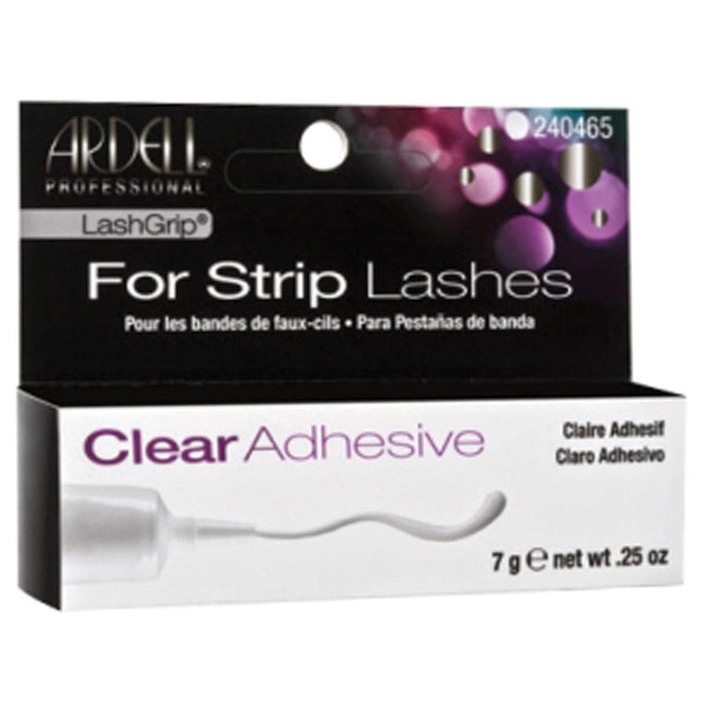 Ardell Lashgrip Adhesive Strip Lashes False Clear 7G by Ardell