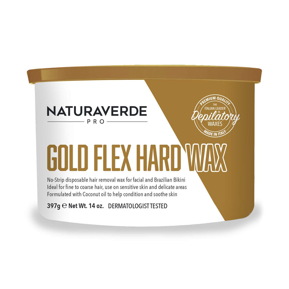 Naturaverde Pro Gold Flex Hard Wax 14 OZ