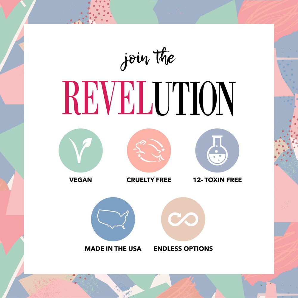 Revel Nail Dip Powder - Green - Pine 0.5oz