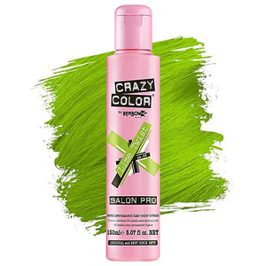 Salon Crazy Color Semi Permanent Hair Dye Color 5.07 Oz 68 Lime Twist