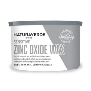 Naturaverde Pro Zinc Oxide Soft Wax for Sensitive Skin 14OZ