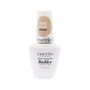 Cuccio Pro Brush-On Colour Builder Soak-Off Gel - Bare Nude - 0.43 Oz Nail Polish