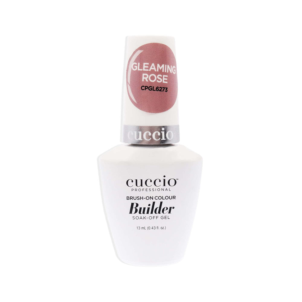 Cuccio Pro Brush-On Colour Builder Gleaming Rose - 0.43 Oz Nail Polish