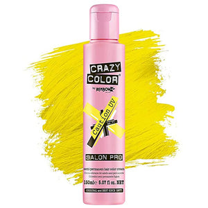 Salon Crazy Color Semi Permanent Hair Dye Color 5.07 Oz 77 Caution Uv