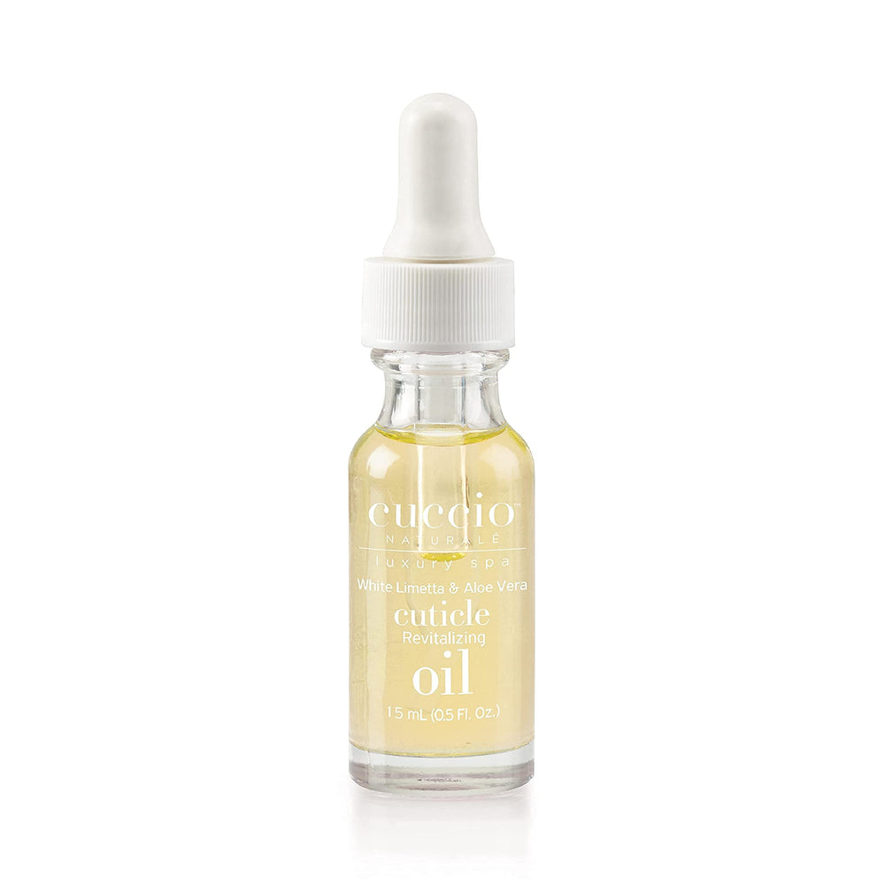 Cuccio Naturale Revitalizing Cuticle Oil -  White Limetta And Aloe Vera - 0.5 Oz