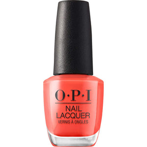 OPI Nail Lacquer, My Chihuahua Bites!, Red Nail Polish, 0.5 fl oz