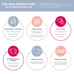 Revel Nail Dip Powder - Truth 0.5oz