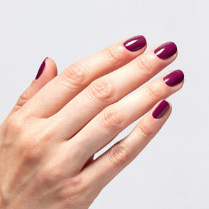 OPI Gel Color, Feelin’ Berry Glam, Red Nail Polish, Jewel Be Bold Holiday '22 Collection, 0.5 fl oz.
