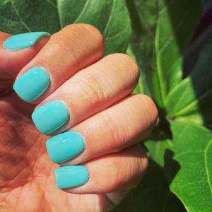 Revel Nail Dip Powder - Blue Powder - Tiff 0.5oz