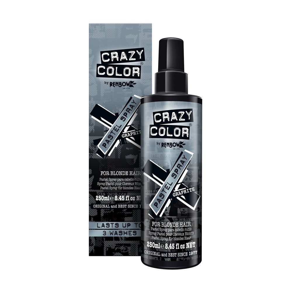 Crazy Color Pastel Spray 250ml - Graphite 250ml.