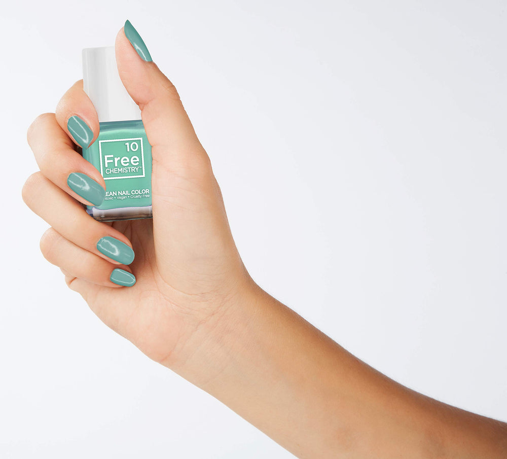 Toxic Free Nail Polish 10+ Free Life - Seafoam