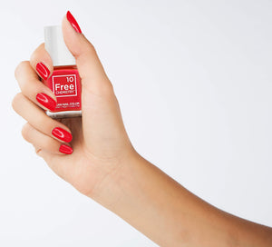 Toxic Free Nail Polish by 10+ Free Life - Hibiscus
