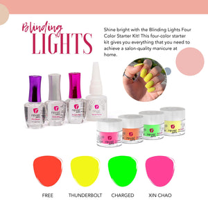 Revel Nail Starter Dip Powder Kit - 4 steps - Under Neon Lights