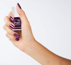 Toxic Free Nail Polish by 10+ Free Life - Gilded Amethyst