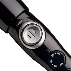SalonTech Spinstyle PRO Automatic Rotating Curling Iron 1.25 inch - Ceramic Ionic Bi-Directional Spinning Barrel Heats Up to 450F in 60 Seconds - Style Ringlets, Beach Waves, Loose Curls In Hair