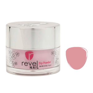 Revel Nail Dip Powder - Nude Pink - Queen 0.5oz