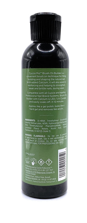 Cuccio REFILL Size Builder Gel with Calcium - 118ml/4oz, Clear